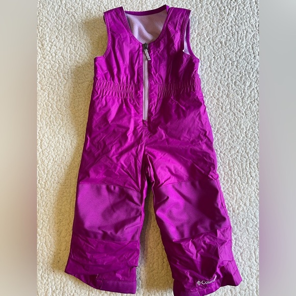 Columbia Other - Columbia snow bib, purple, 2T